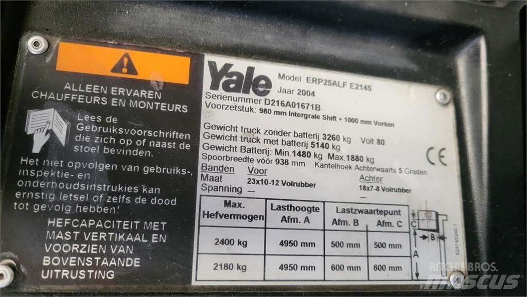 Yale ERP25ALF Električni viličarji