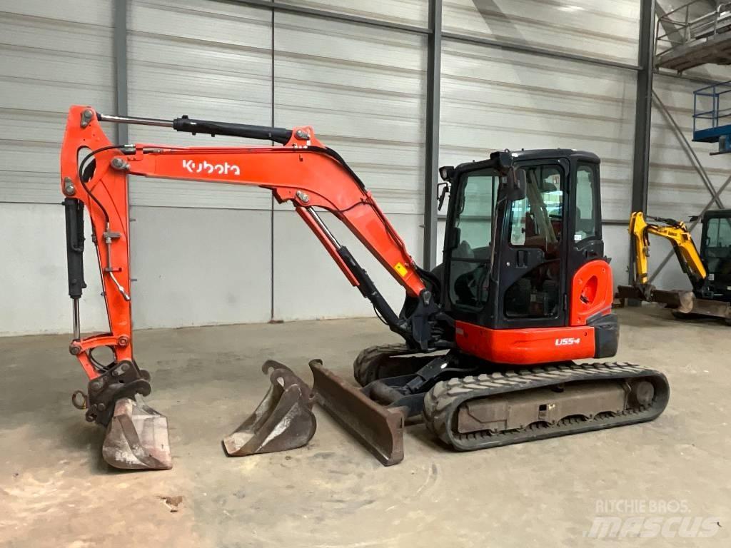 Kubota U 55-4 Mini bagri <7t