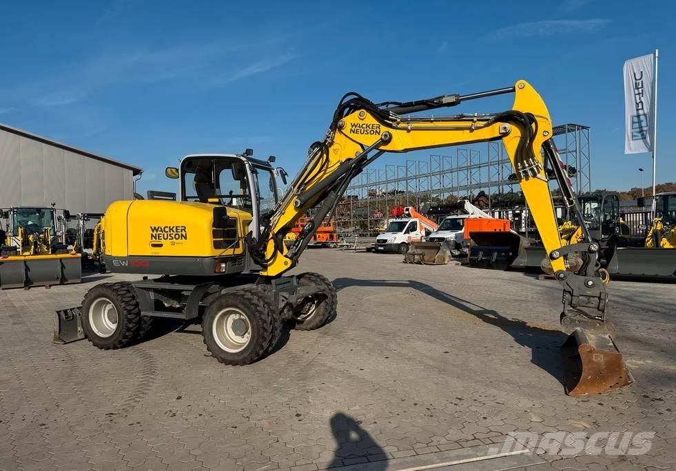 Wacker Neuson EW 100 Bagri na kolesih