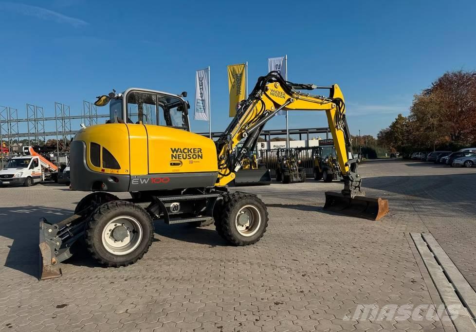 Wacker Neuson EW 100 Bagri na kolesih