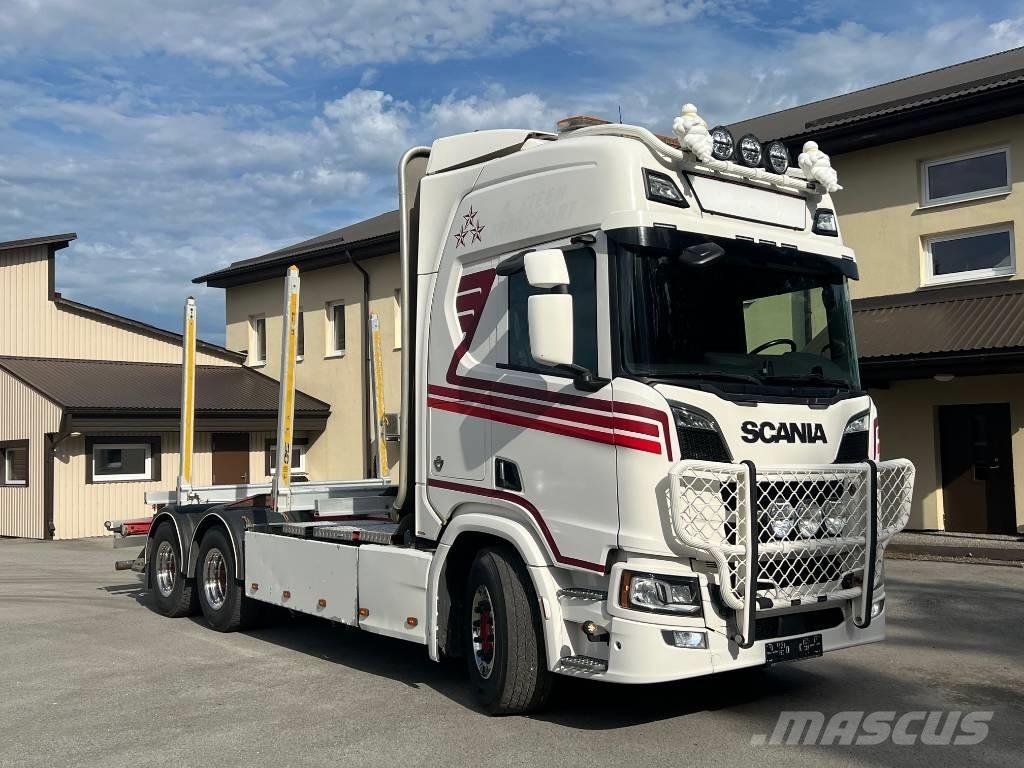 Scania R 730 B6X4NB Tovornjaki za hlode