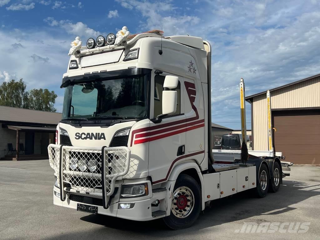 Scania R 730 B6X4NB Tovornjaki za hlode
