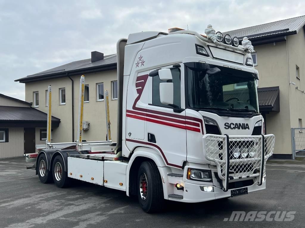 Scania R 730 B6X4NB Tovornjaki za hlode