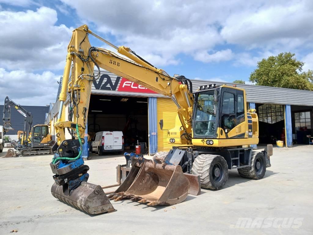 Komatsu PW 148-11 Bagri na kolesih