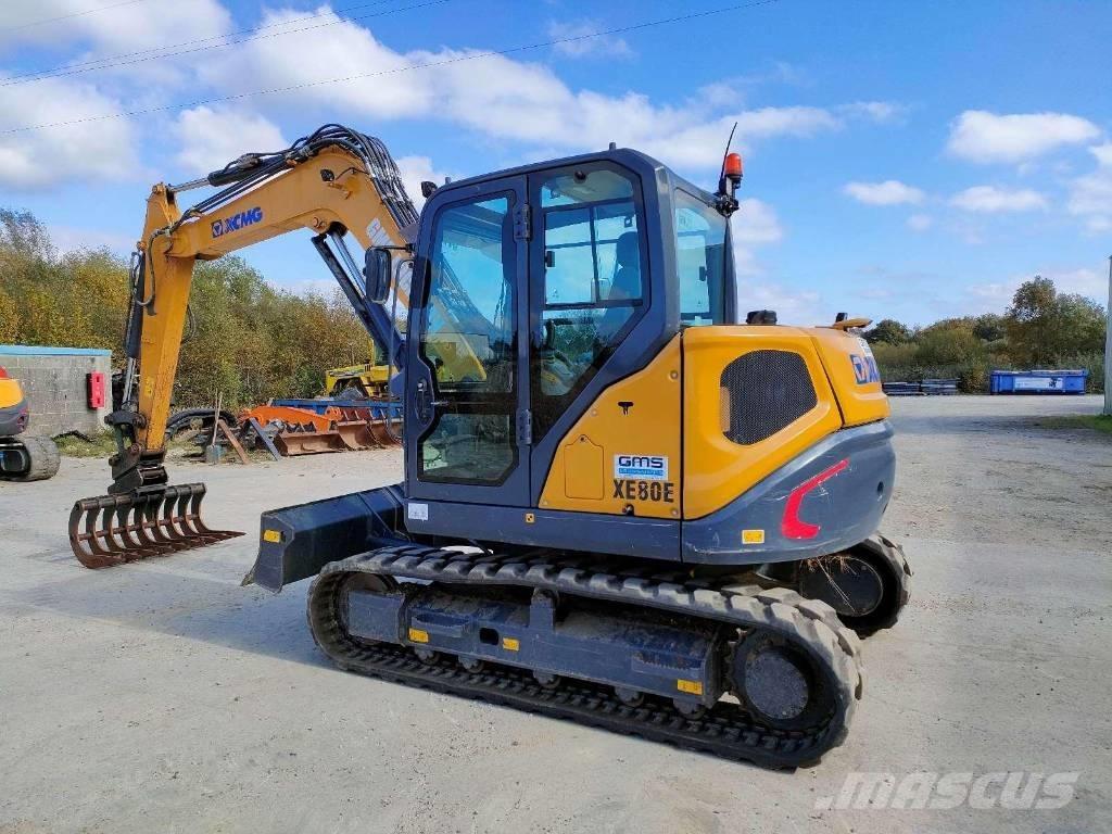 XCMG XE 80 E Midi bagri 7t – 12t