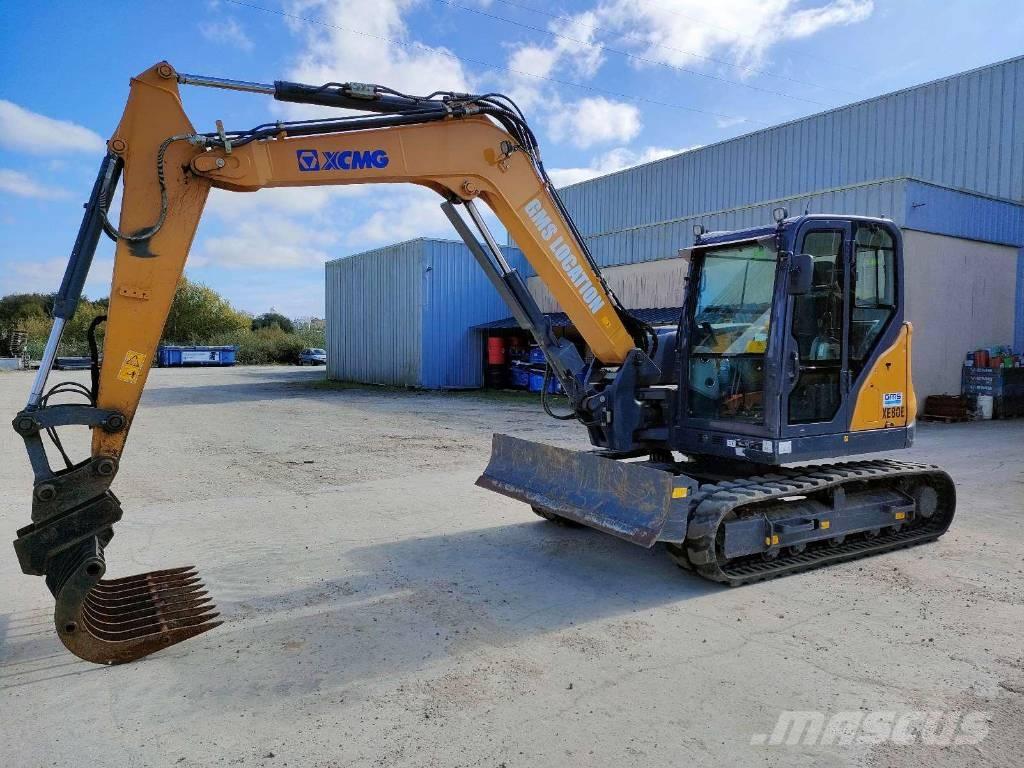 XCMG XE 80 E Midi bagri 7t – 12t