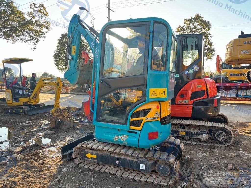 Kubota U 17 Mini bagri <7t