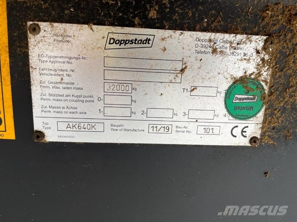 Doppstadt AK 640K Stroji za razrez odpada