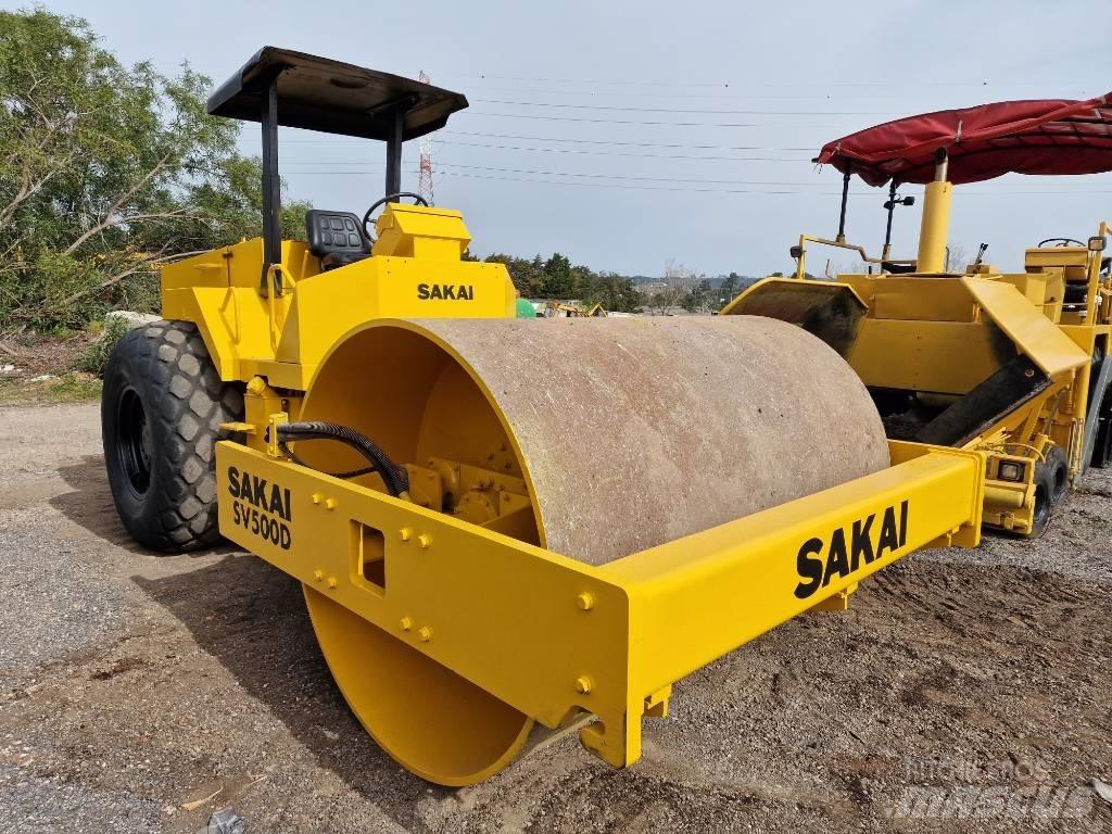 Sakai SV 500 Enojni valjarji