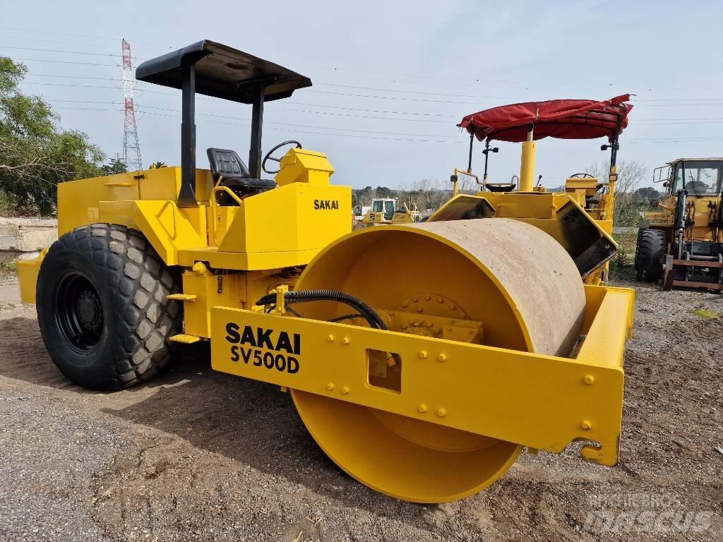 Sakai SV 500 Enojni valjarji