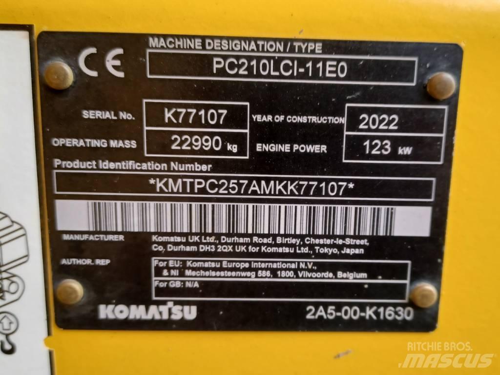 Komatsu PC210LCi-11 Bagri goseničarji
