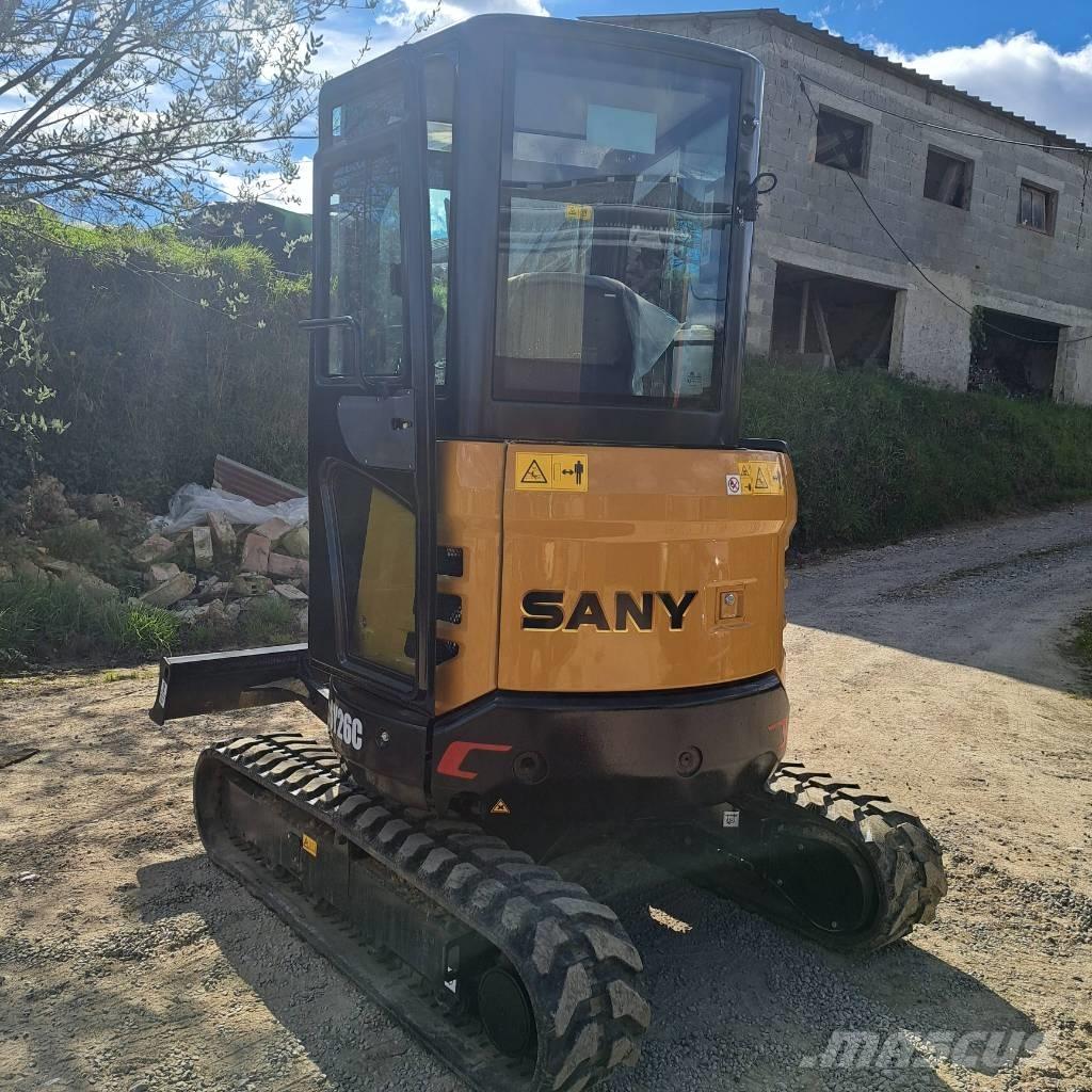 Sany SY 26 C Mini bagri <7t