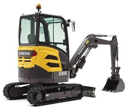 Volvo ECR 25 D Mini bagri <7t