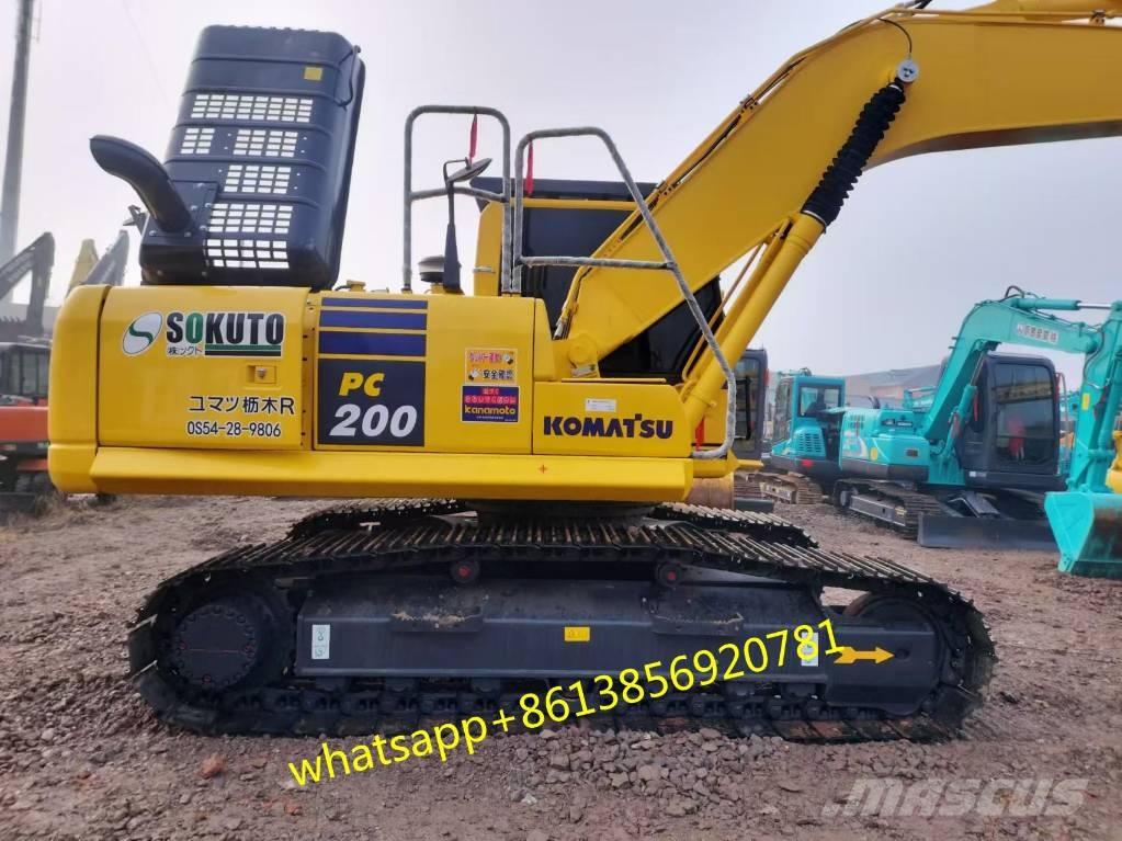 Komatsu PC 200-8 Midi bagri 7t – 12t