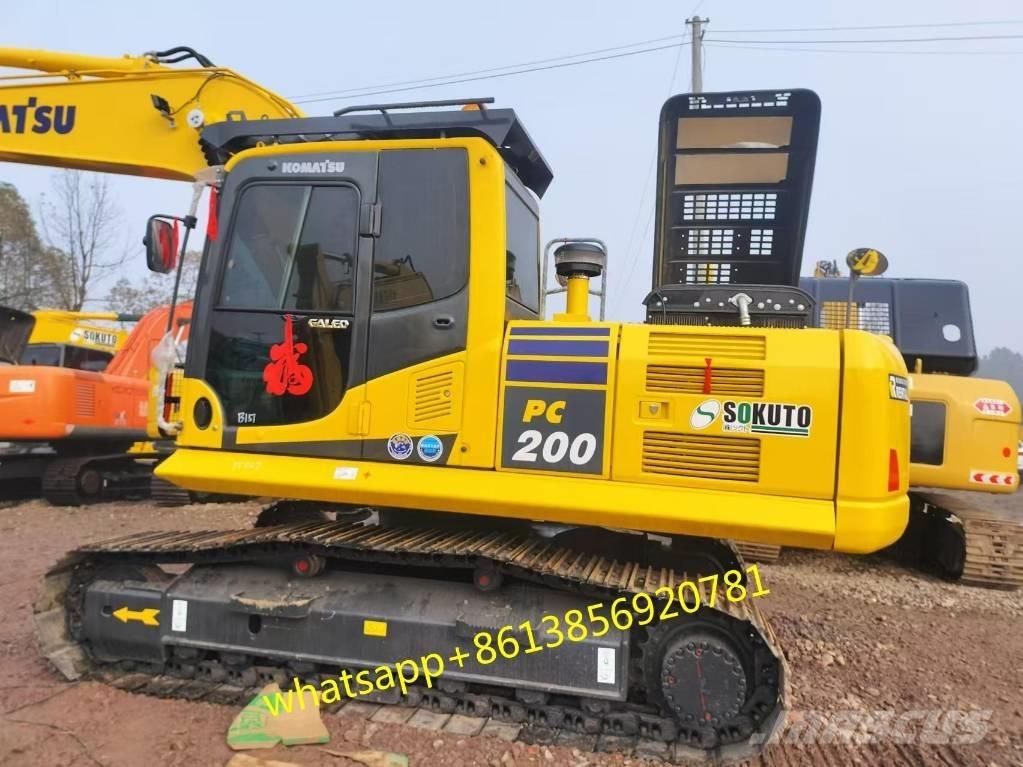 Komatsu PC 200-8 Midi bagri 7t – 12t