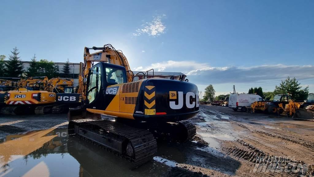 JCB JS 220 LC Bagri goseničarji