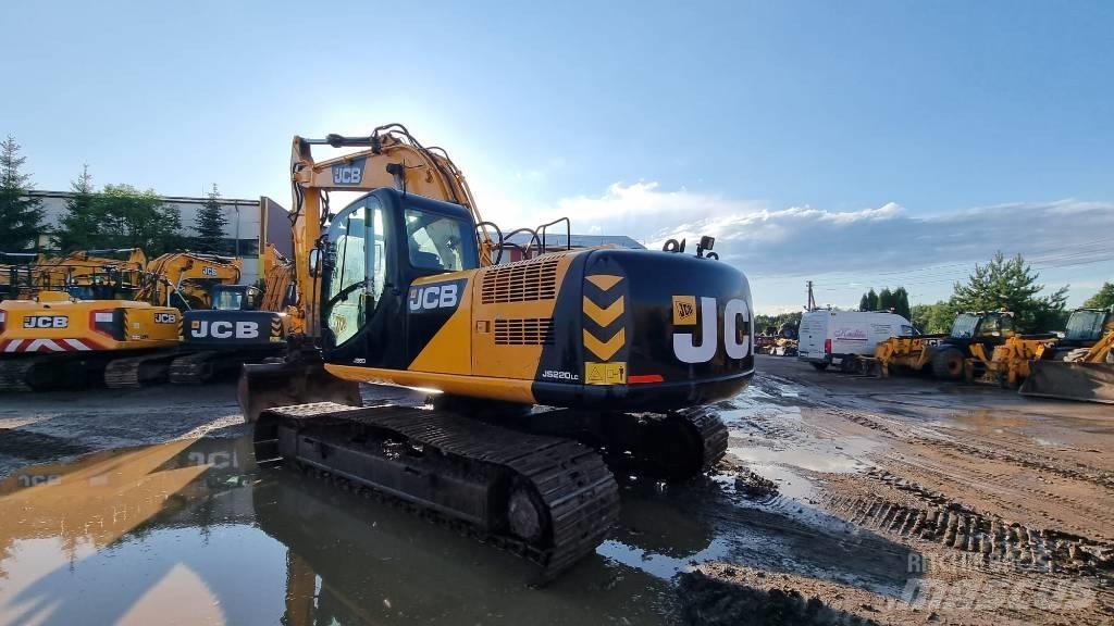 JCB JS 220 LC Bagri goseničarji
