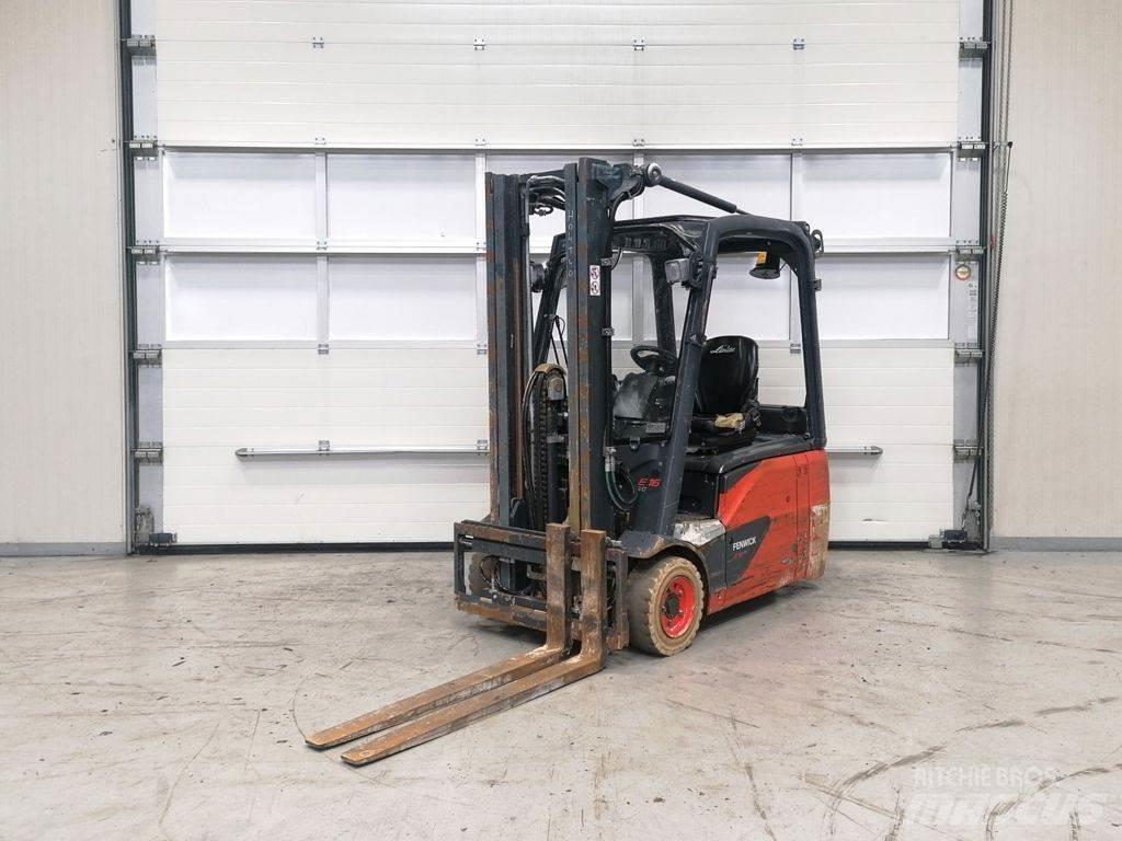Linde E16-02 Električni viličarji