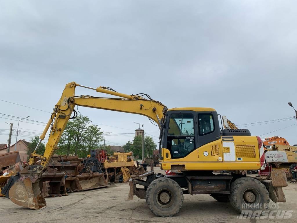 Komatsu PW 140-7 Bagri na kolesih