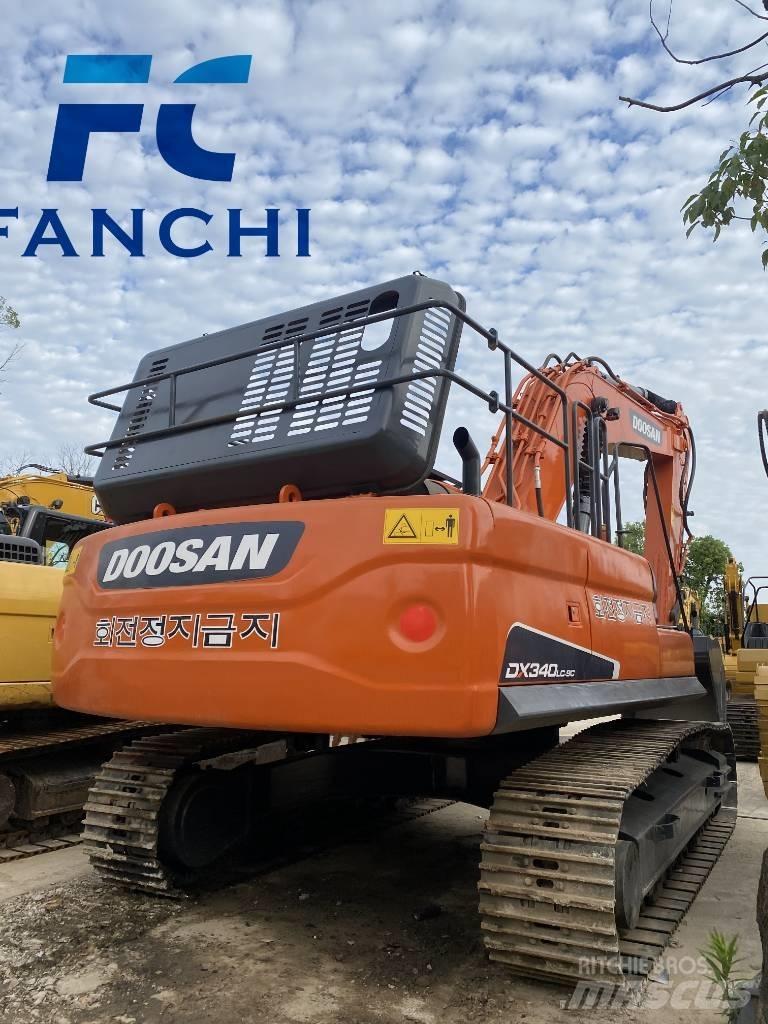 Doosan DX 340 LC Bagri goseničarji