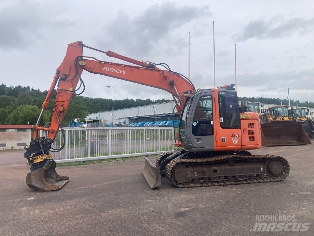 Hitachi ZX 135 US Bagri goseničarji