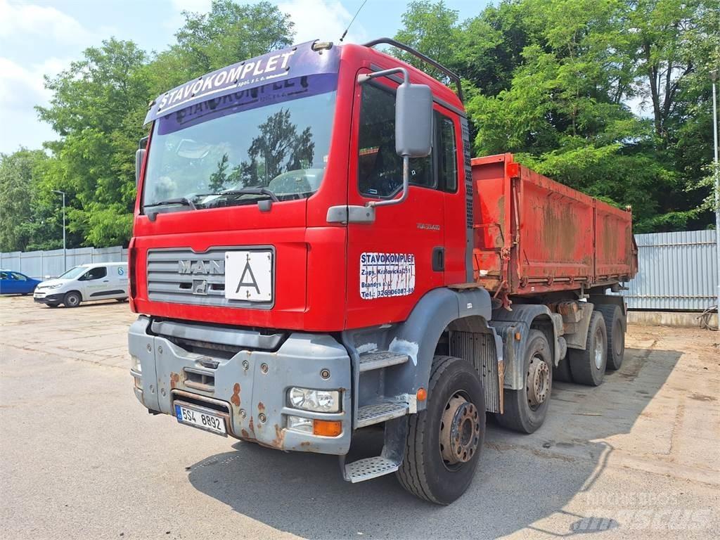 MAN TGA 35.410 8X4 Tovornjaki s kesonom/platojem