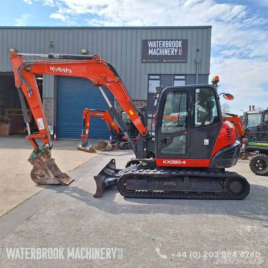 Kubota KX080-4 Midi bagri 7t – 12t