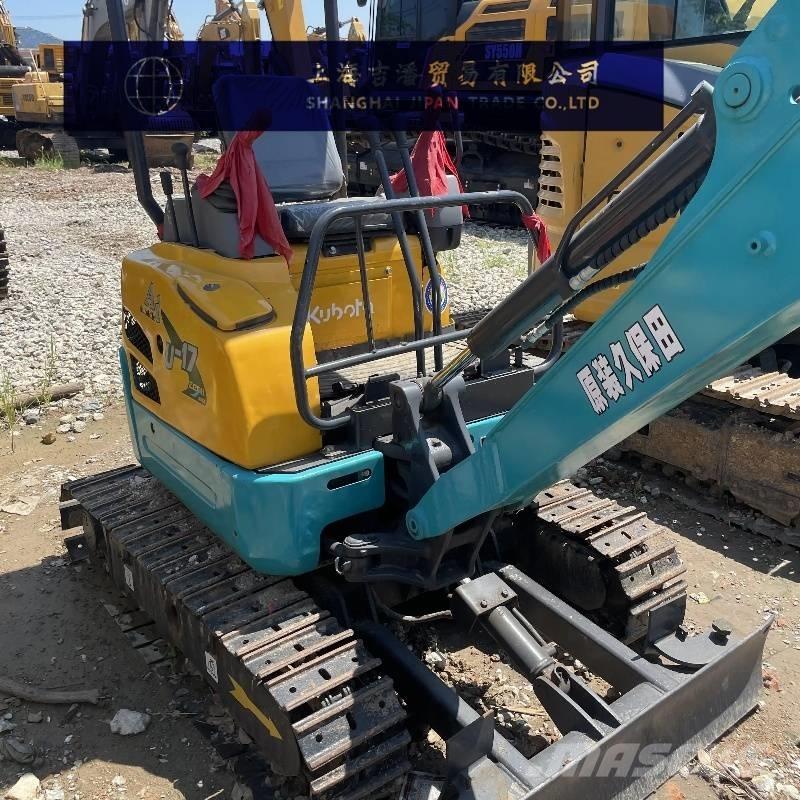 Kubota U 17 Mini bagri <7t