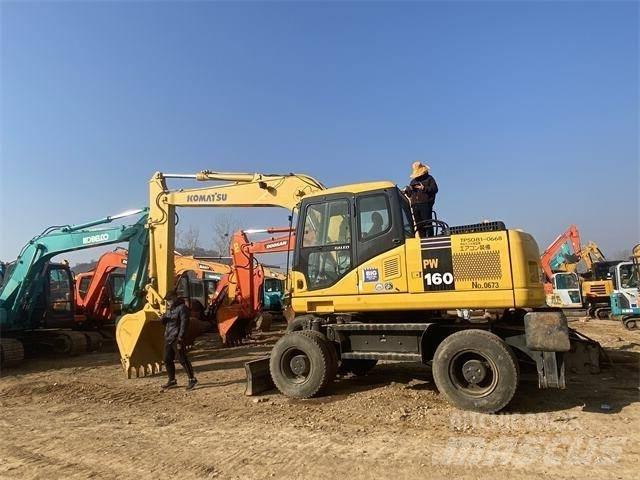 Komatsu PW160 Bagri goseničarji