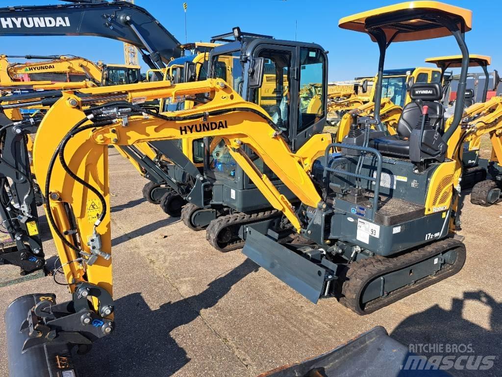Hyundai R17Z-9AK Mini bagri <7t
