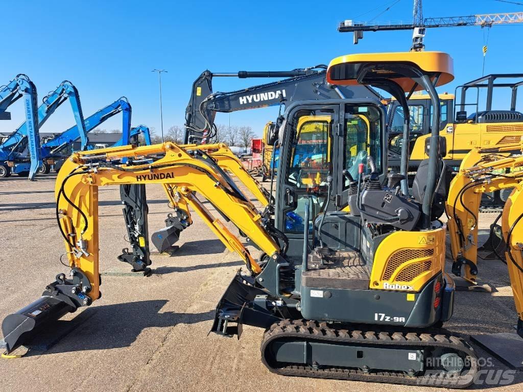 Hyundai R17Z-9AK Mini bagri <7t