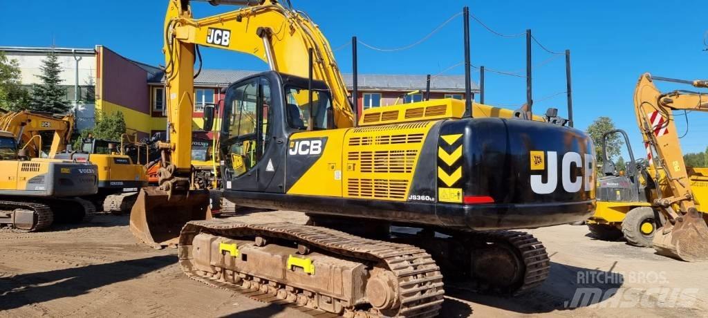 JCB JS 360 LC Bagri goseničarji