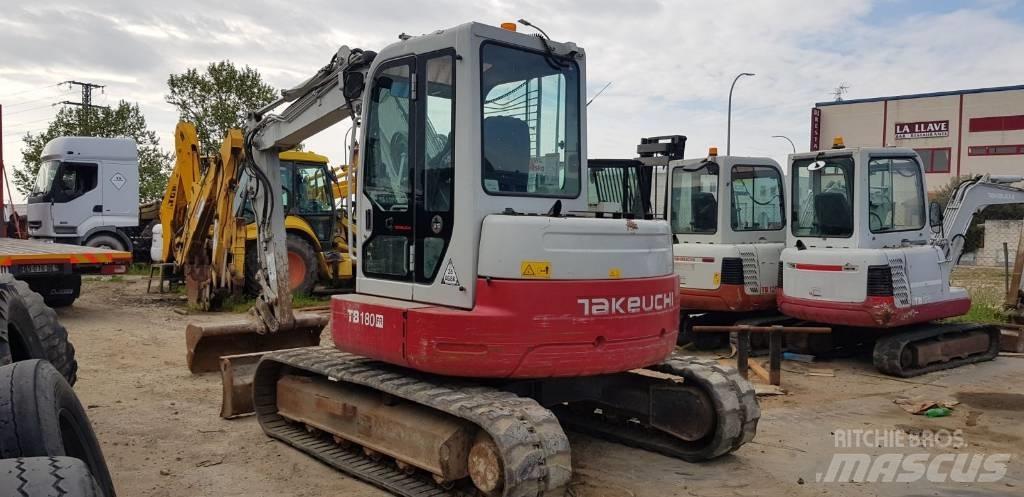 Takeuchi TB180 Drugi priključki za nakladanje in kopanje