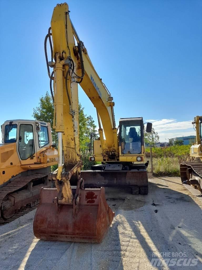 Komatsu PW200-7 Bagri na kolesih