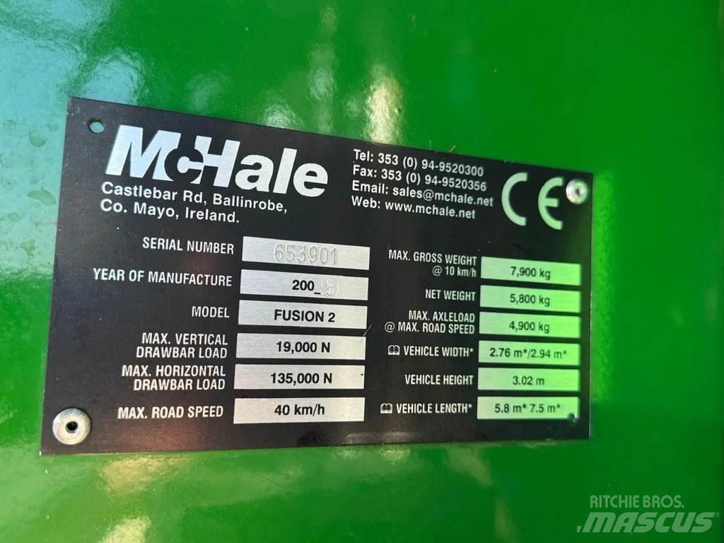 McHale Fusion 2 Kombajni za krmo