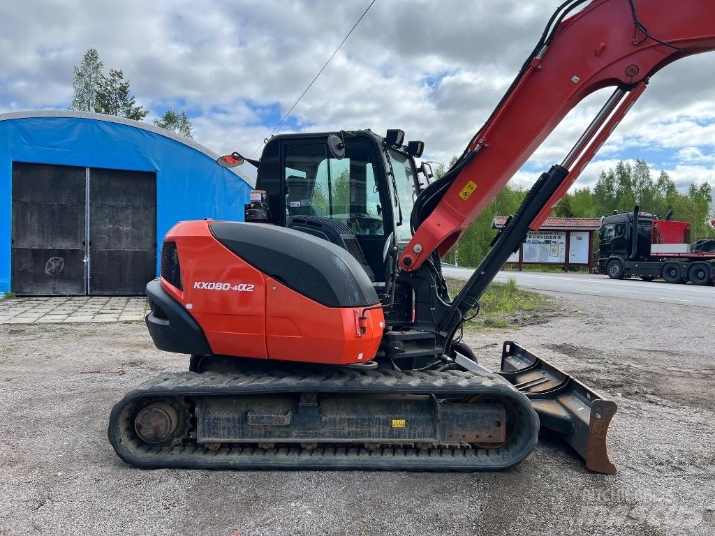 Kubota kx080-4a2 Midi bagri 7t – 12t