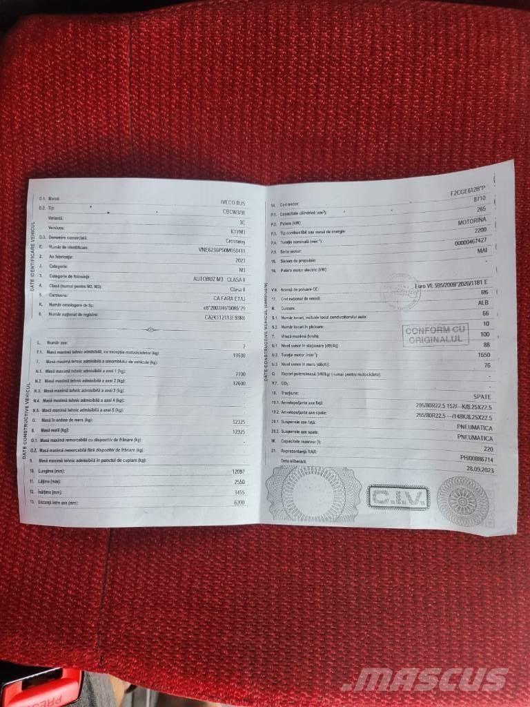 Iveco Crossway Medkrajevni avtobusi