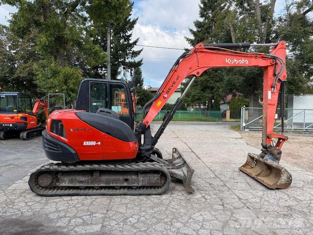 Kubota KX 080-4 Midi bagri 7t – 12t