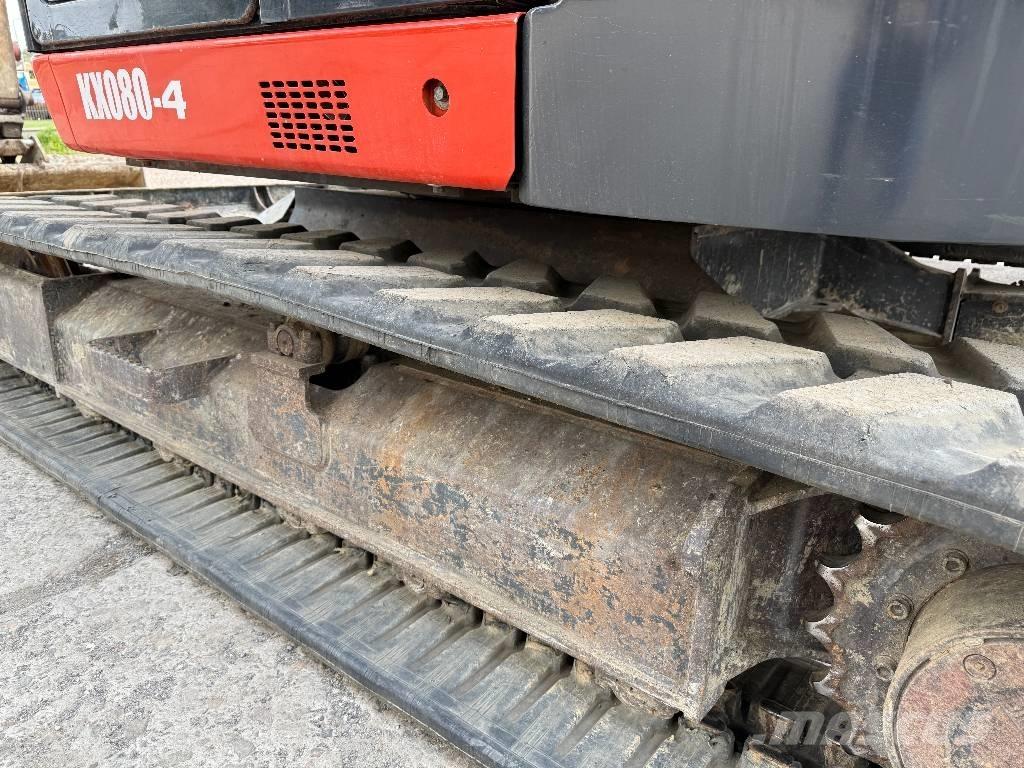 Kubota KX 080-4 Midi bagri 7t – 12t