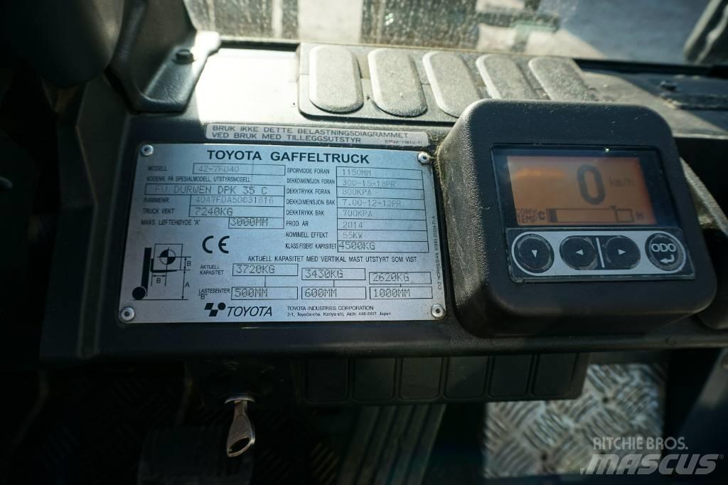 Toyota 42-7FD40 Dizelski viličarji