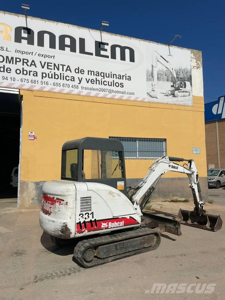 Bobcat 331 Mini bagri <7t