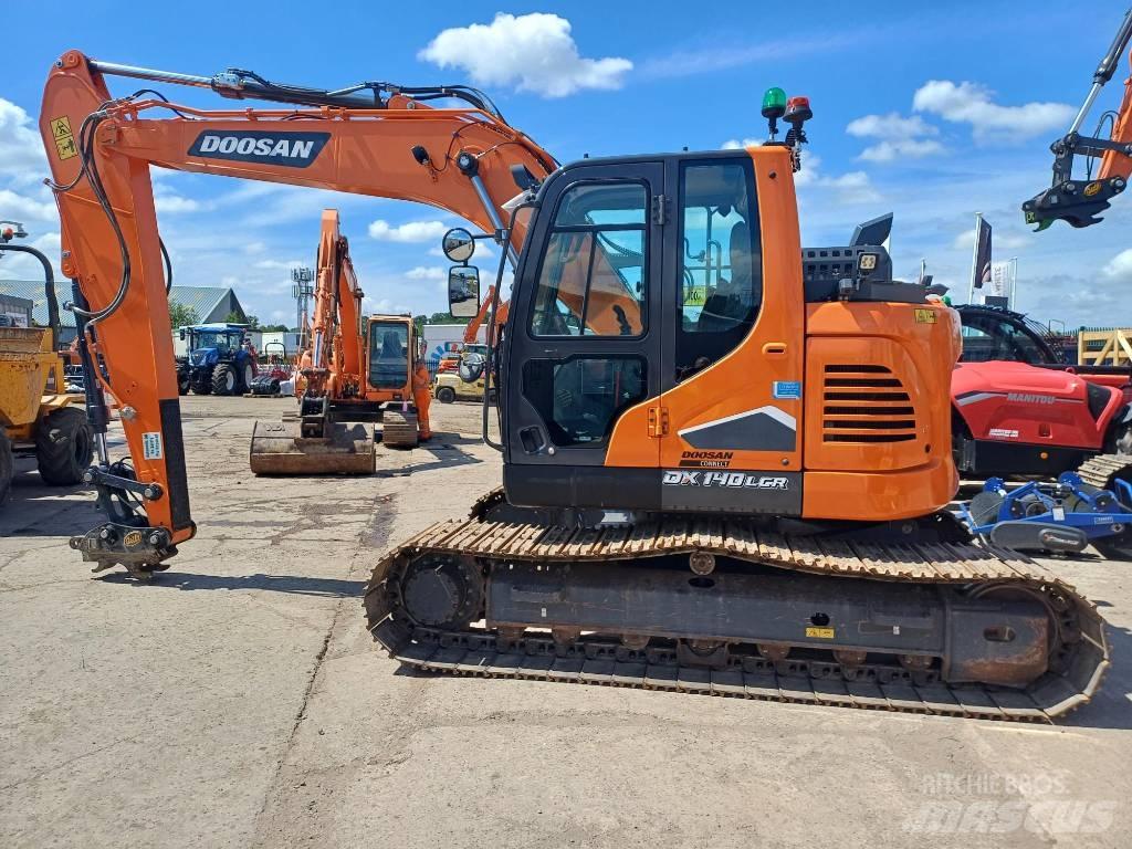 Doosan DX140LC-7K Bagri goseničarji