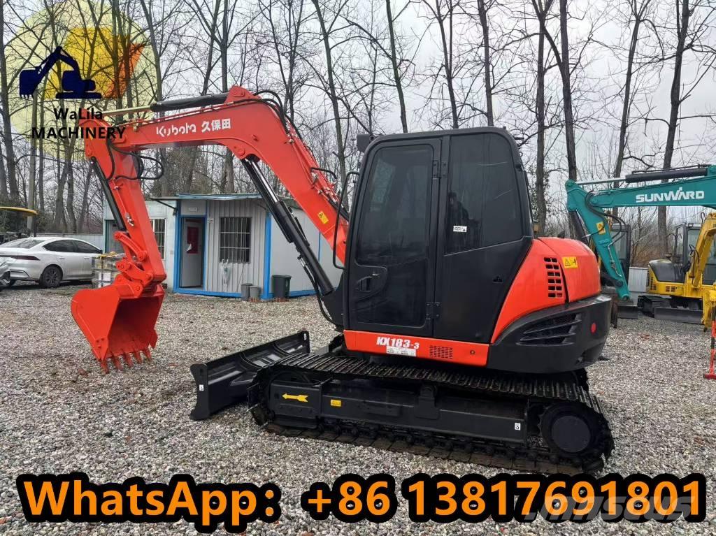 Kubota KX 183 Mini bagri <7t