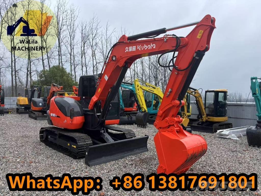 Kubota KX 183 Mini bagri <7t