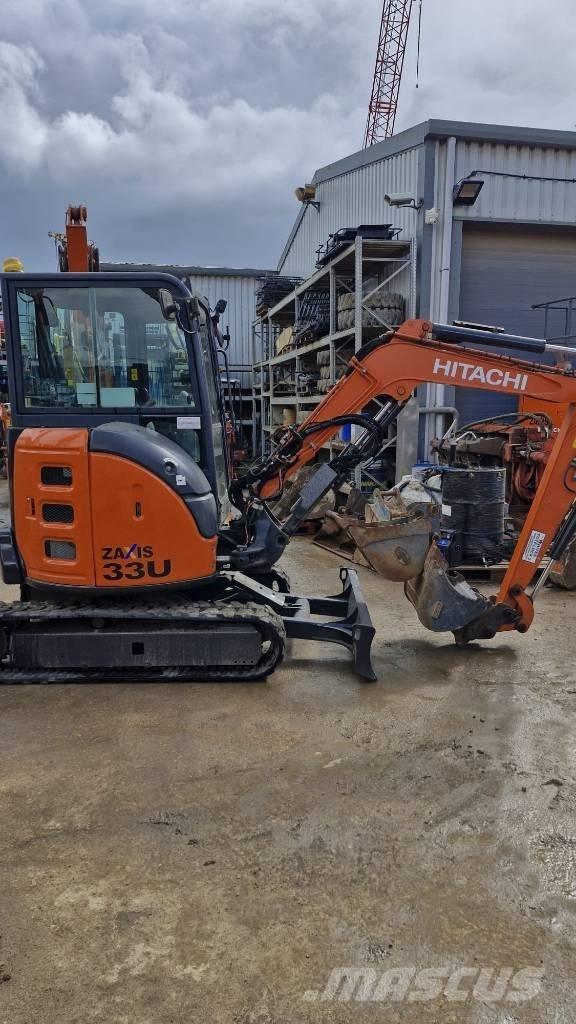 Hitachi ZX 33 U-6 Mini bagri <7t
