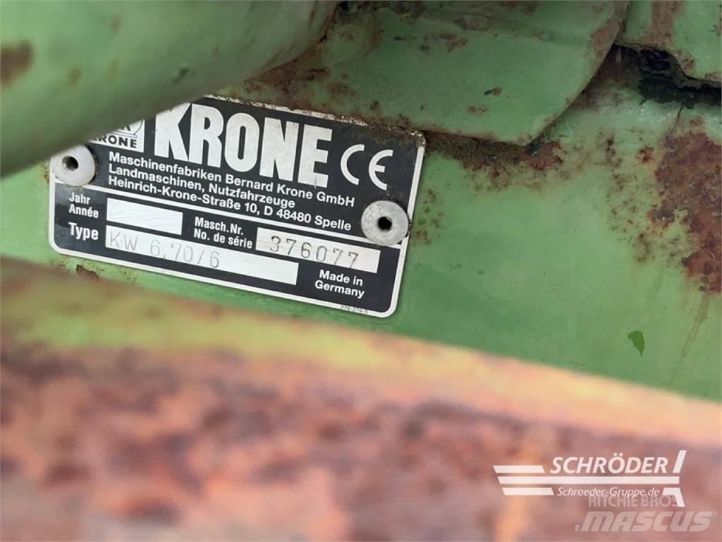 Krone KW 6.70/6 Obračalniki in zgrabljalniki