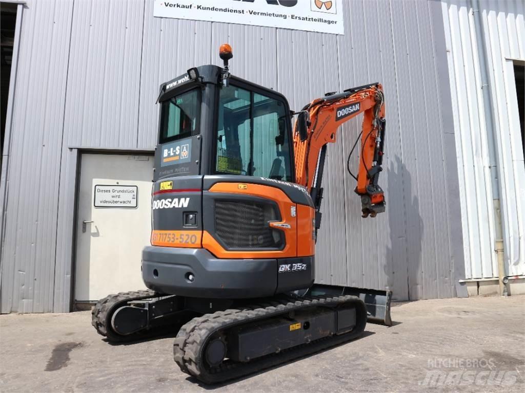 Doosan DX35Z-7 Mini bagri <7t