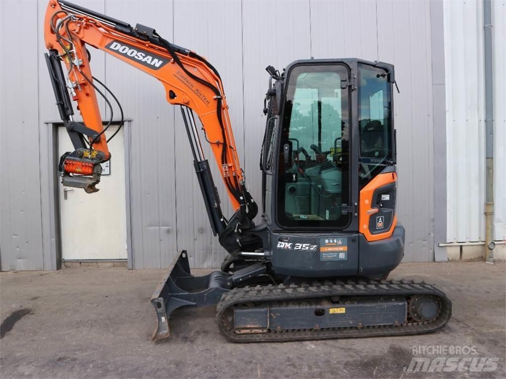 Doosan DX35Z-7 Mini bagri <7t