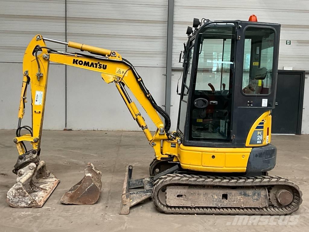 Komatsu PC 26 MR-3 Mini bagri <7t