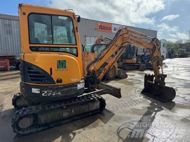 Hyundai Robex 27 Z-9 Mini bagri <7t
